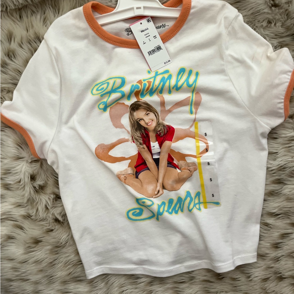 Vintage Britney Spears Band Tee NWT